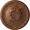 Ekena Millwork Tristan Ceiling Medallion (Fits Canopies up to 6 1/4"), 32 3/8"OD x 3 1/2"P, Polished Copper CM32TNPOS - alternate 1
